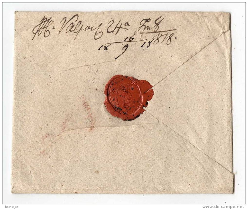 AUSTRIA - WIEN, Envelope, 1818. Prephilately Mark - ...-1850 Prephilately