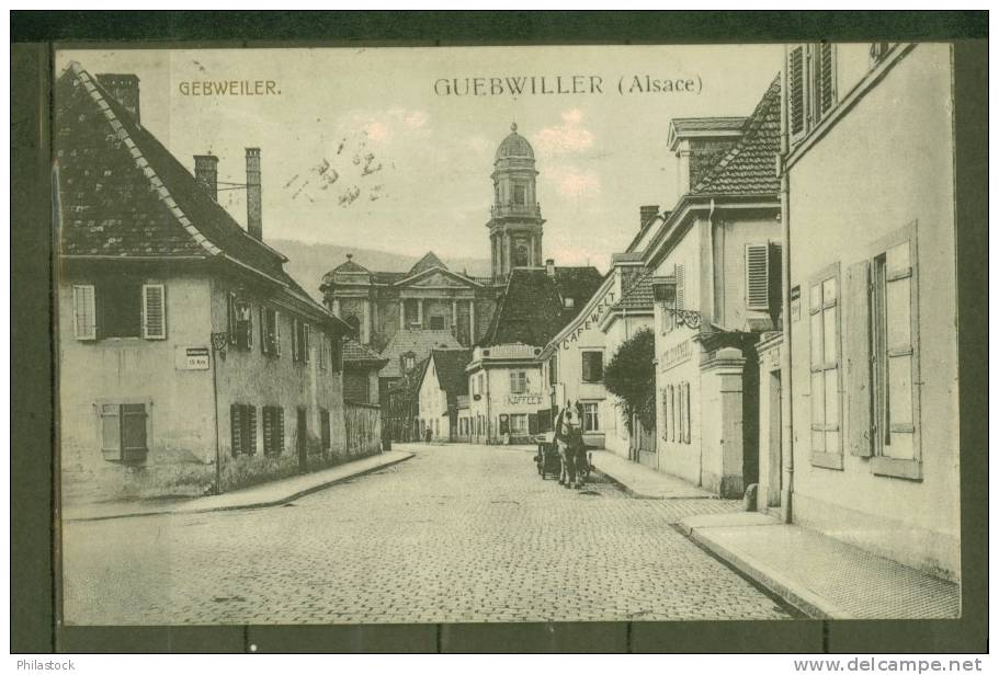 GUEBWILLER CPA 1920 Une Rue - Guebwiller