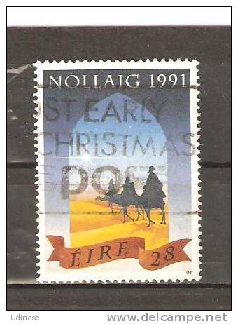 IRELAND 1991 - CHRISTMAS - USED OBLITERE GESTEMPELT - Gebruikt
