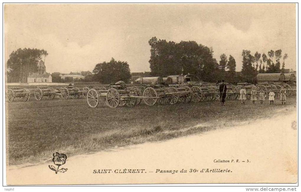 Saint Clément - Passage Du 30 E D'artillerie - Saint Clement