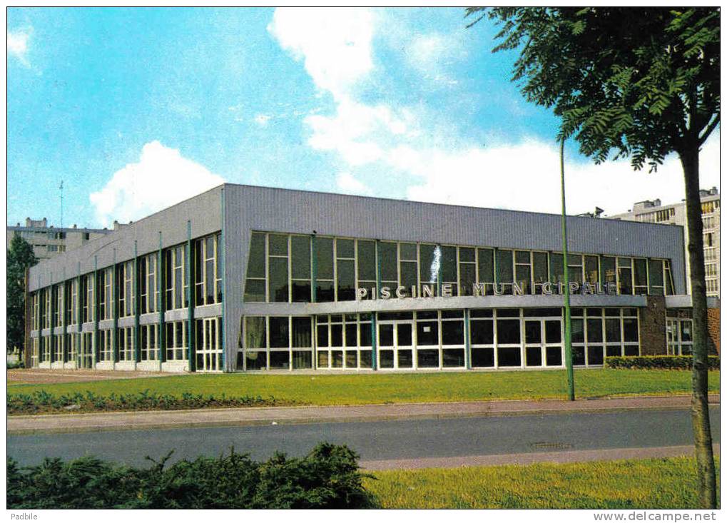 Carte Postale 59.  Marcq-en-Baroeul  La Piscine   Trés Beau Plan - Marcq En Baroeul