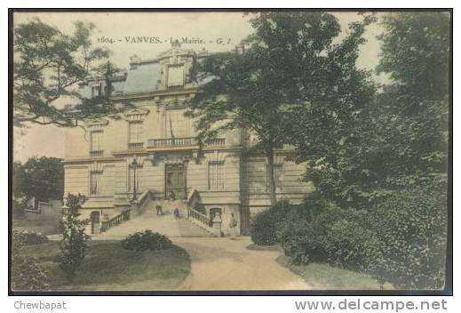 Vanves - La Mairie                      -  1604    (colorisée) - Vanves