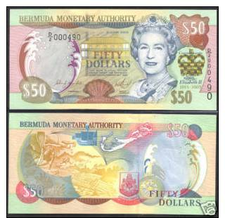 * BERMUDA - 50 DOLLARS 2003 COMMEMORATIVE UNC - P 56 - Bermudas