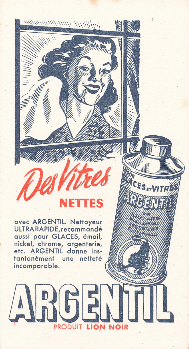 BU 75 / BUVARD  ARGENTIL - Produits Ménagers