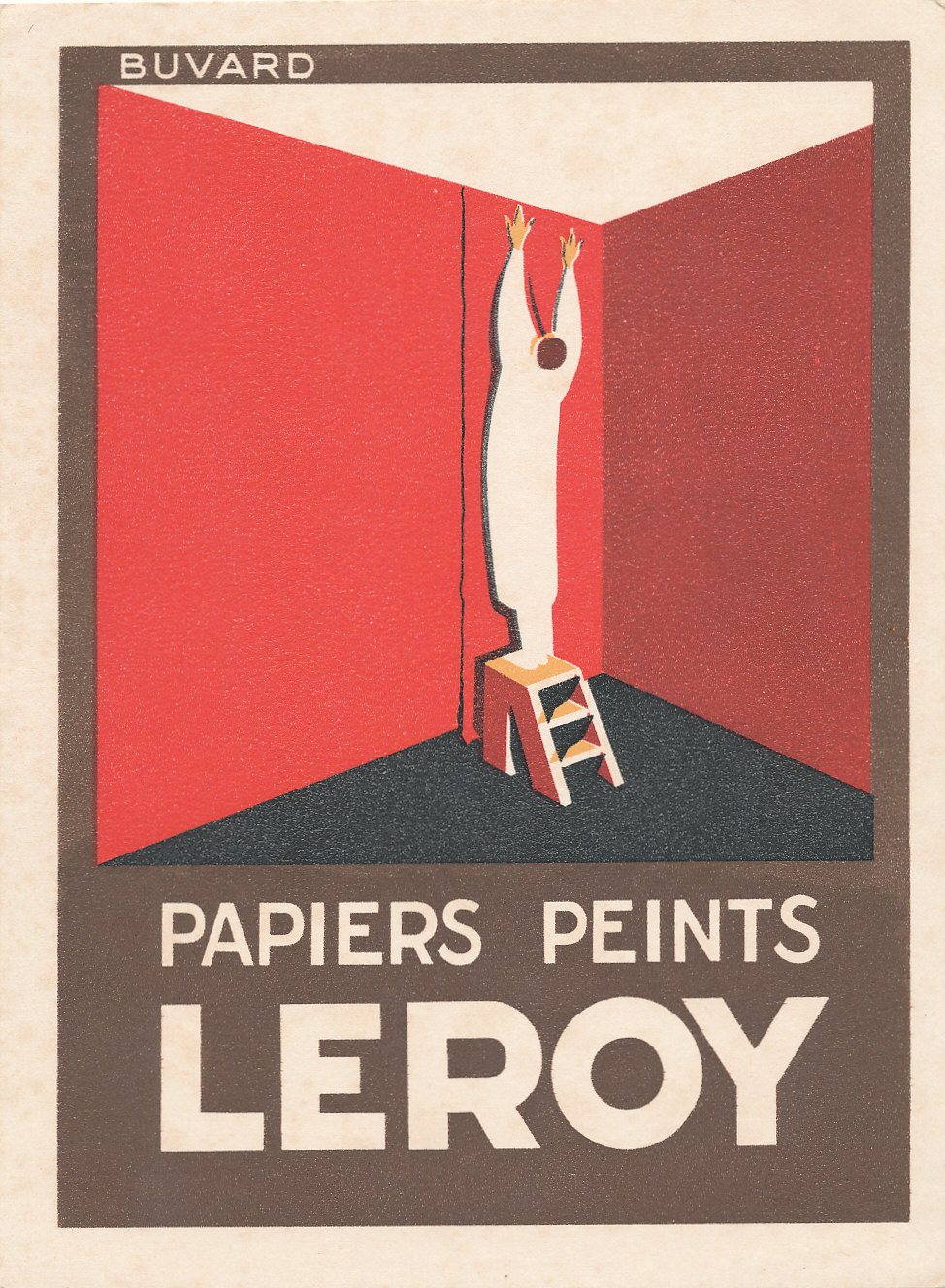 BU 88 / BUVARD     PAPIERS PEINTS LEROY - Peintures