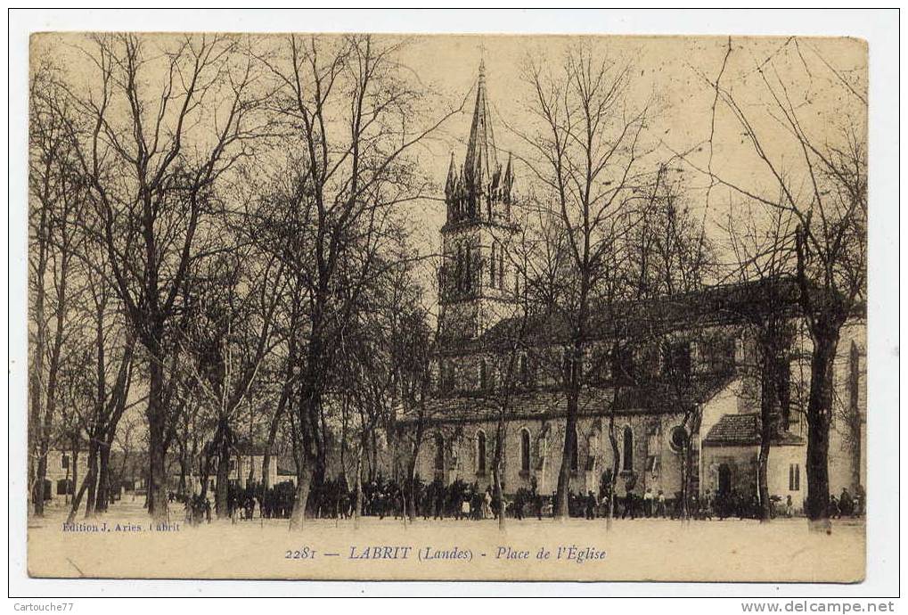 H148 - LABRIT - Place De L'église - Labrit
