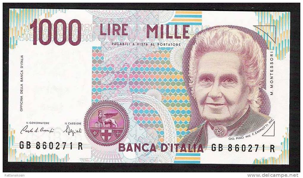 ITALIE P114a    1000  LIRE  1990 #GB/R     UNC. - 1000 Liras