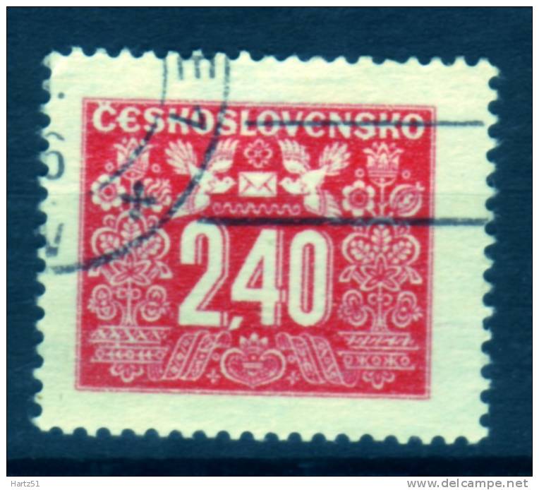 Tchécoslovaquie CSSR : Taxe N° 75 Oblitéré - Portomarken