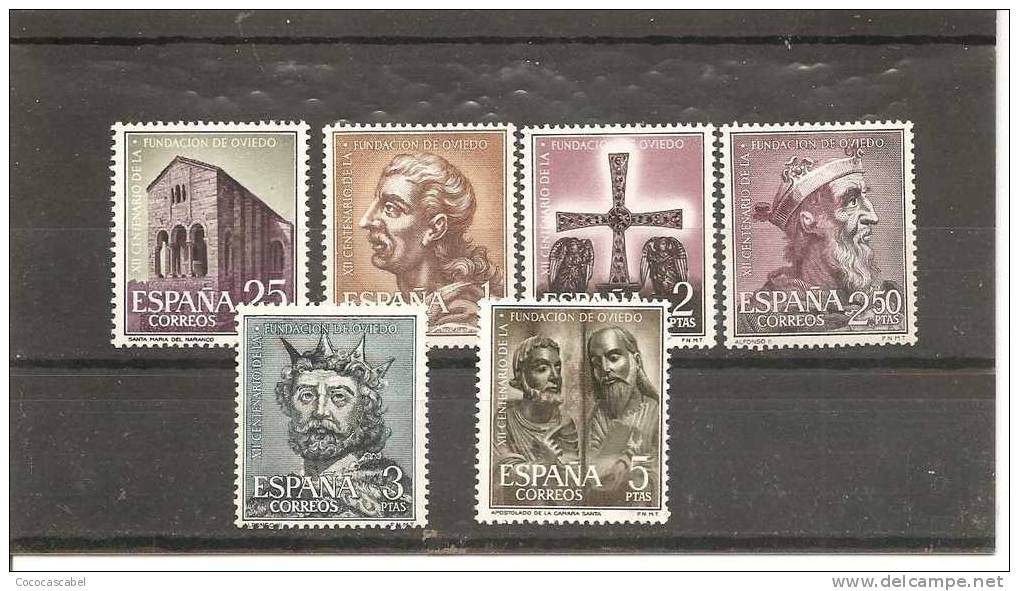 España/Spain-(MNH/**) - Edifil  1394-99  - Yvert  1067-72. - Nuevos