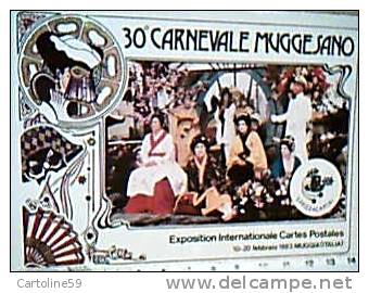 30° CARNEVALE MUGGESANO  MUGGIA TRIESTE CARRO DI PITACCO SPAZZACAMINI ABITI KIMONO JAPAN  FEBBRAIO  N1983  CQ12764 - Carnival