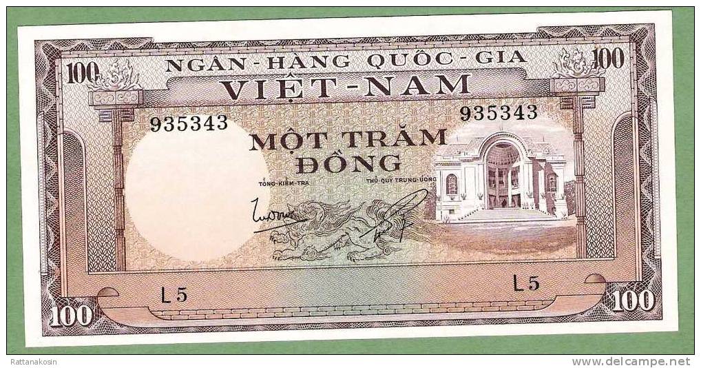 VIETNAM P18  100  DONG  (1966)    UNC. - Viêt-Nam