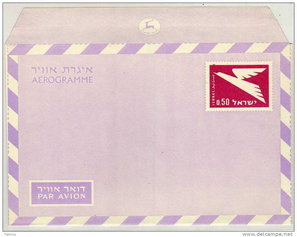 Aerograma, Aerogramme, ISRAEL,nuevo Sin Circular - Airmail