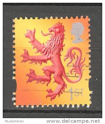 Great Britain Regional Issue Scotland 1999 Mi. 78   1st  Lion Löwe - Escocia