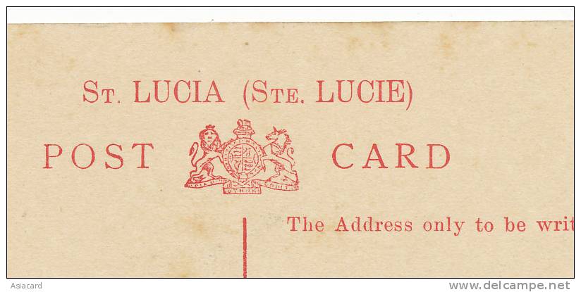 Ste Lucie St Lucia   Castries  M. C. 30 - Sainte-Lucie