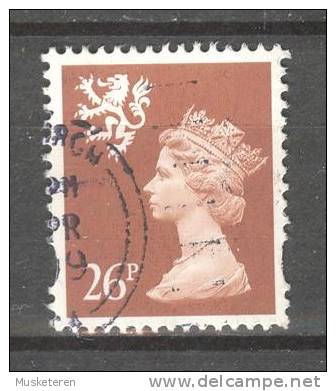 Great Britain Regional Issue Scotland 1987 Mi. 39 C   26 P Queen Elizabeth II. Perf. 14 3/4 X 14 1/4 - Schotland