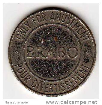 Jeton Franco-Belge : Group Charlier BRABO België : BRABO Matic France - Monetary / Of Necessity
