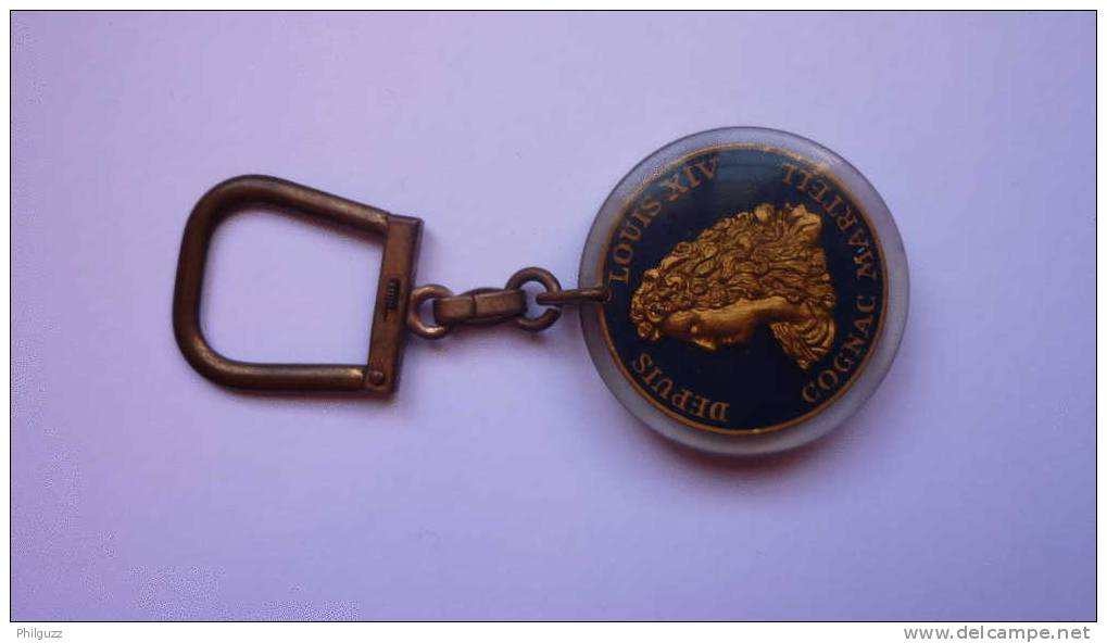 PORTE CLES KEY CHAIN  BOURBON INCLUSION COGNAC MARTELL LOUIS XIV - Llaveros