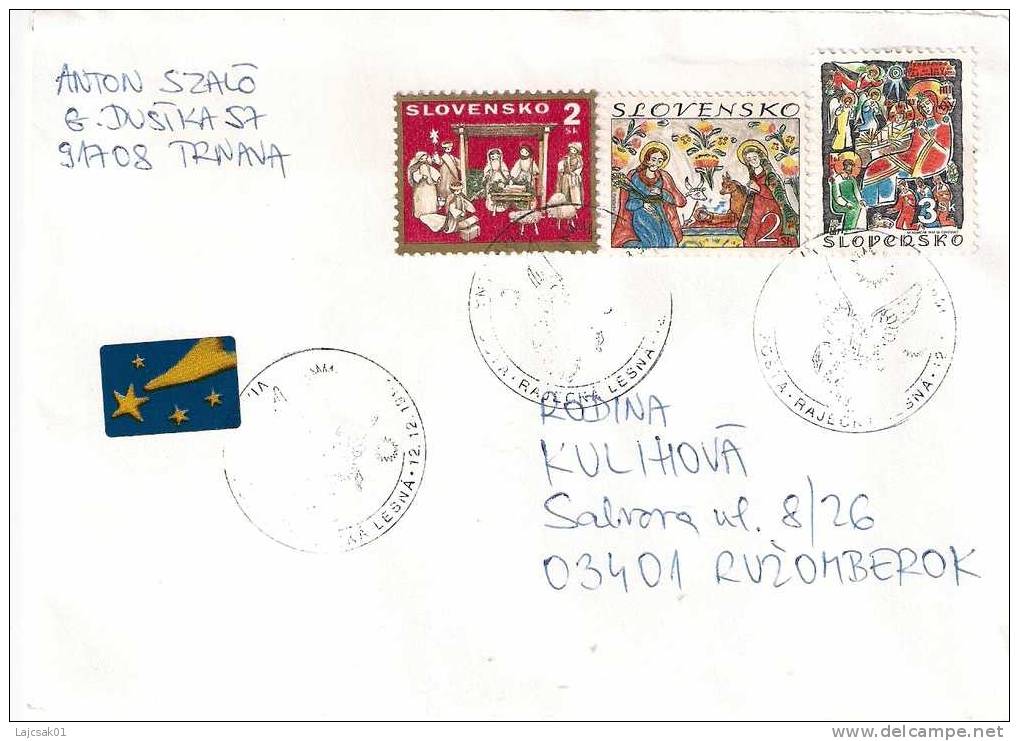 Slovakia Good Cover Special Postmark Rajecka Lesna - Cartas & Documentos