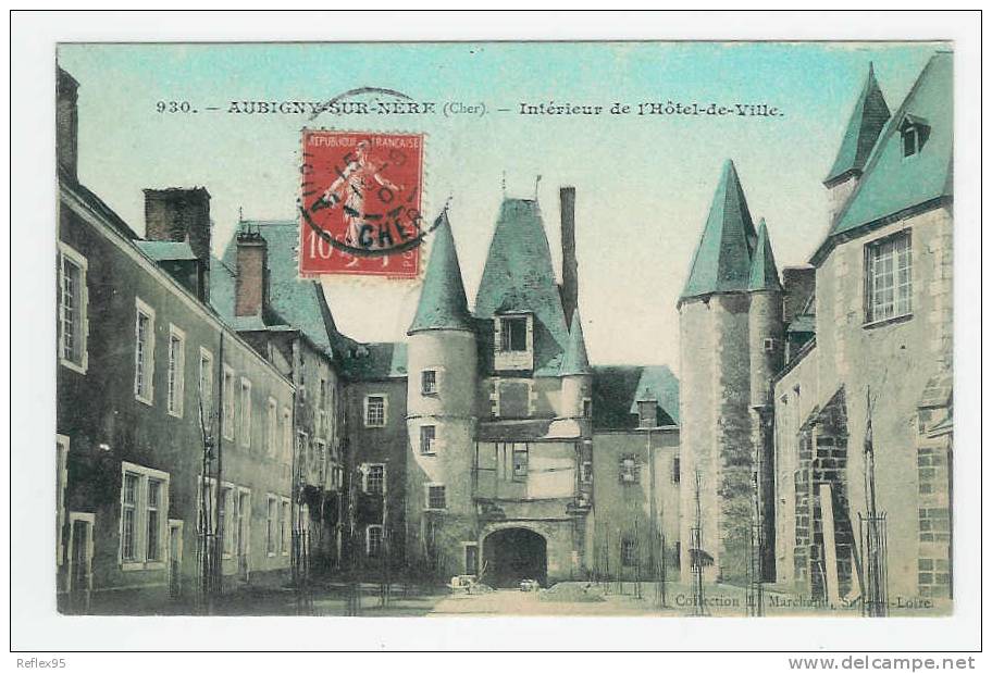AUBIGNY - Intérieur De L'Hôtel De Ville - Aubigny Sur Nere