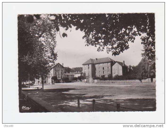 48.9  Lozere  /  LE MALZIEU VILLE  /  Centre Touristique Tres Fréquenté , Le Foirail - Autres & Non Classés