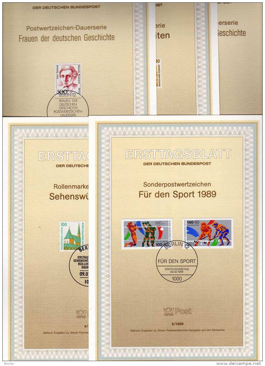 Frauen Der Geschichte ETB 1/89 Berlin 830 SST 30€ Sozial - Pädagogin Alice Salomon - Famous Ladies