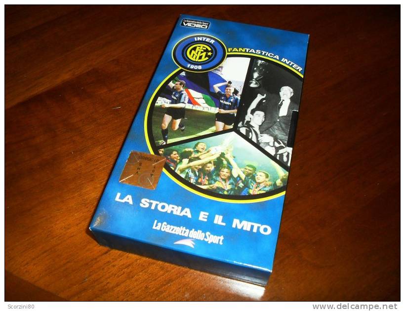 VHS-INTER LA STORIA E IL MITO - Deporte