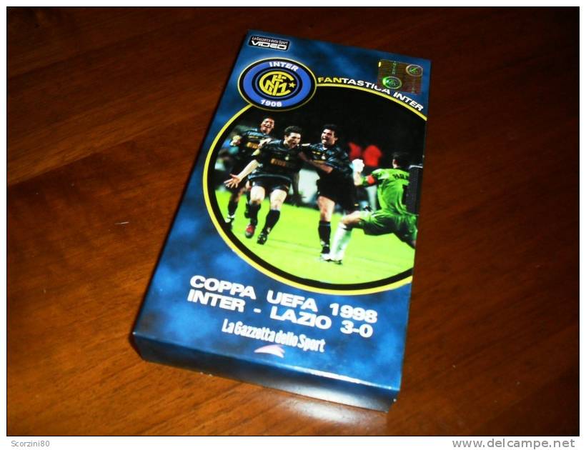 VHS-INTER-LAZIO UEFA 1998 PARTITA - Sport