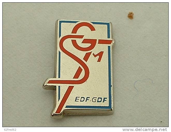 PIN´S EDF GDF - SGM - EDF GDF