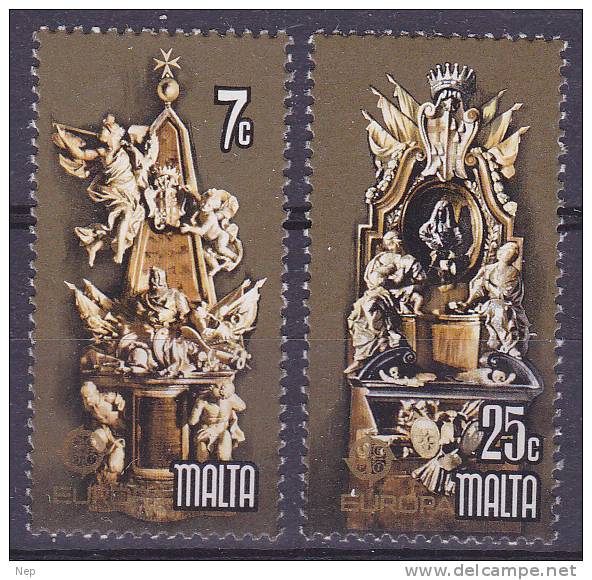 EUROPA - CEPT - Michel - 1978 - Malta - Nr 569/70 - MNH** - Cote 1,50€ - 1978