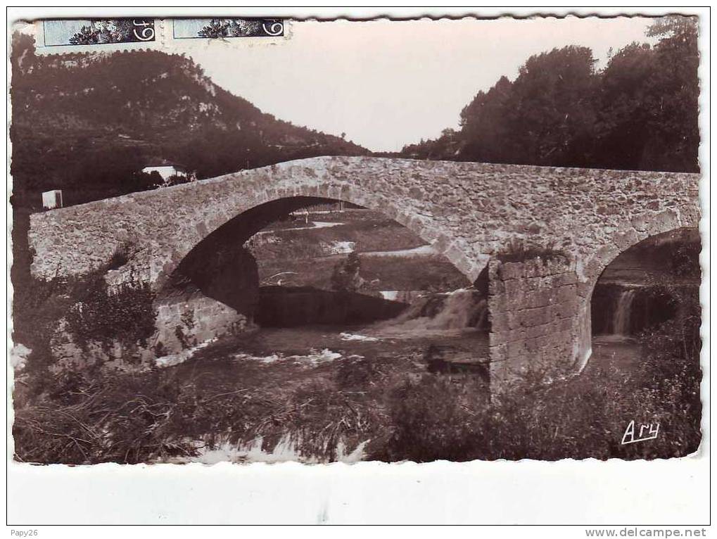 Cpsm Salernes  Le Pont De Gougaret - Salernes