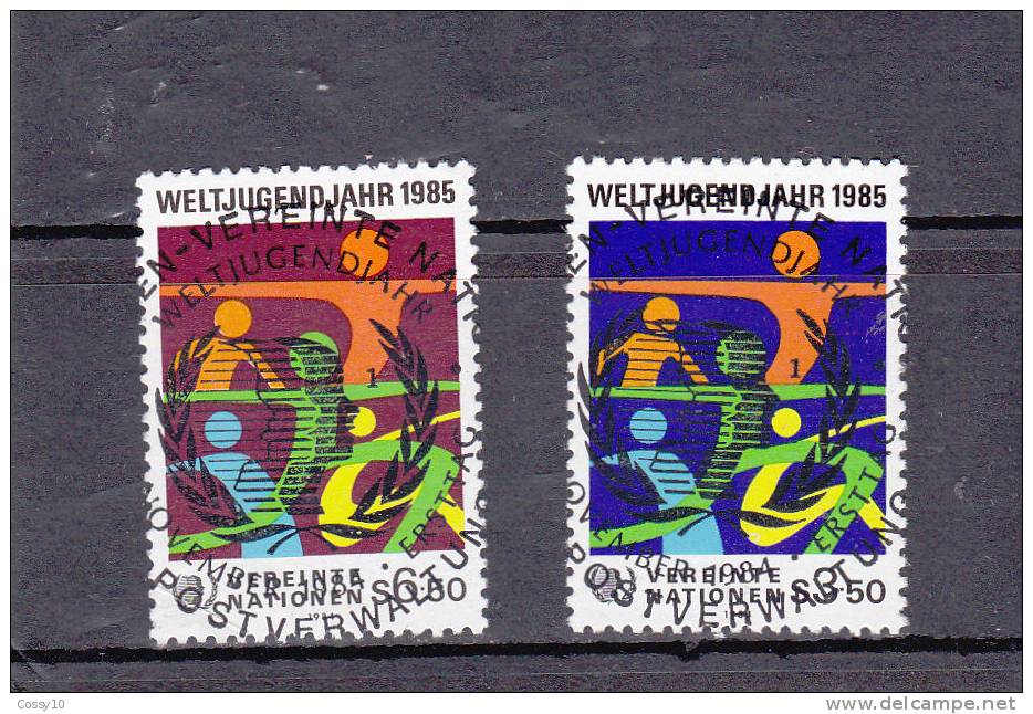 NATIONS  UNIES  VIENNE   1984   OBLITERATIONS  CENTRALES - Oblitérés