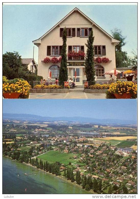 Préverenges - Vue Aérienne / Hotel De La Place - Préverenges