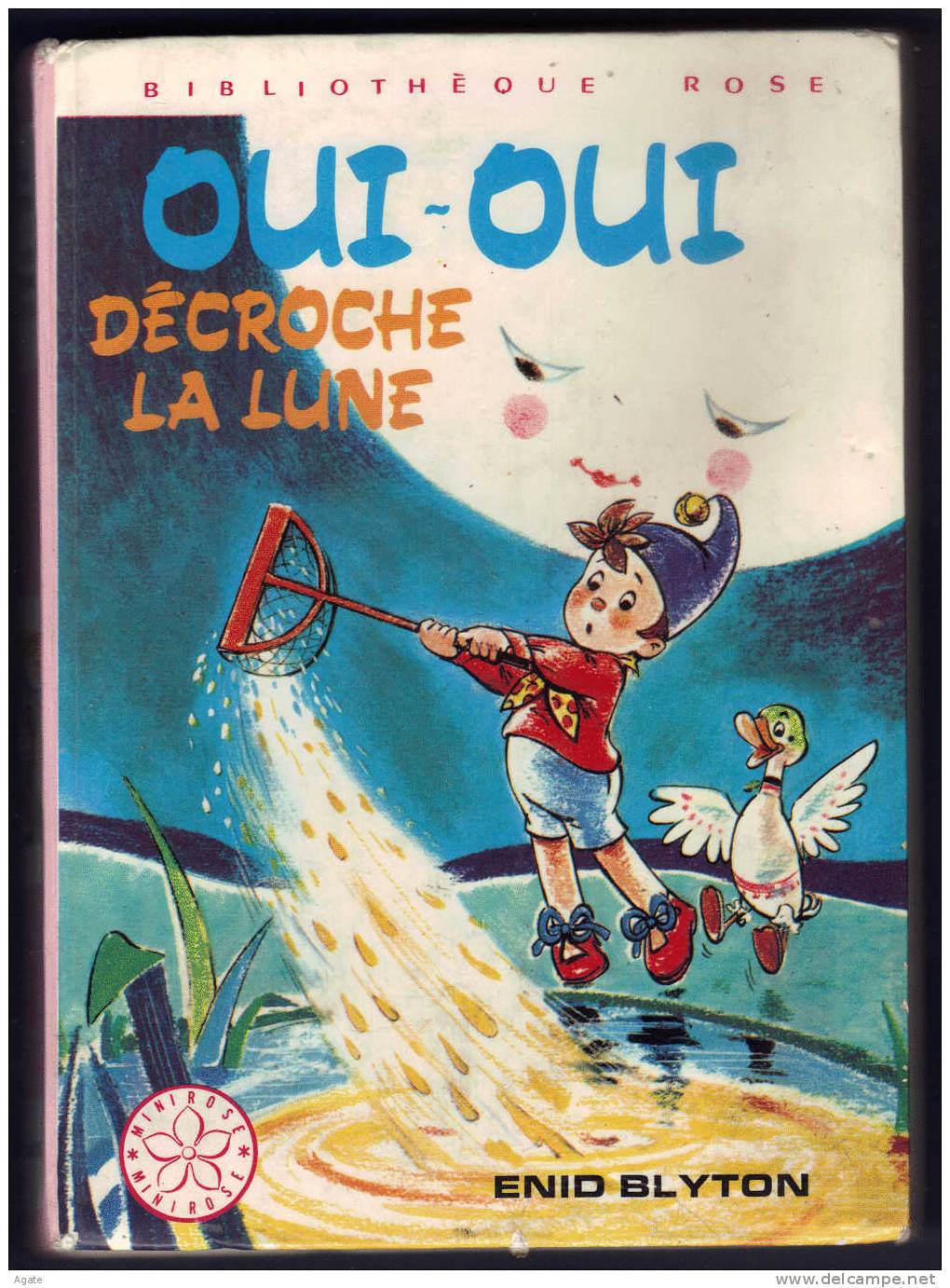 OUI-OUI DECROCHE LA LUNE - Enid Blyton (1977) - Bibliothèque Rose