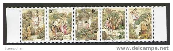 China 2002-23 Love Story Stamps Myth Textile Wedding - Mitologia