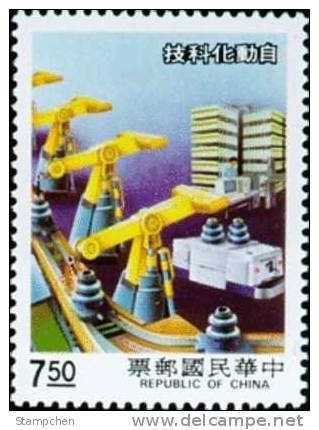Sc#2635 1988 Science & Technology Stamp- Automation Computer Machine Robot - Informatique