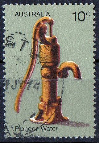 Australia 1972 Pioneer Life  10c Water Used - Used Stamps