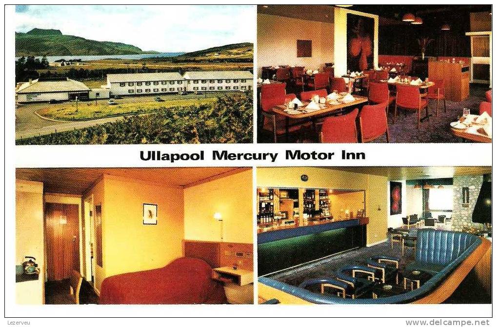 CP ECOSSE ULLAPOOL MERCURY MOTOR INN   (NON ECRITE ) - Ross & Cromarty