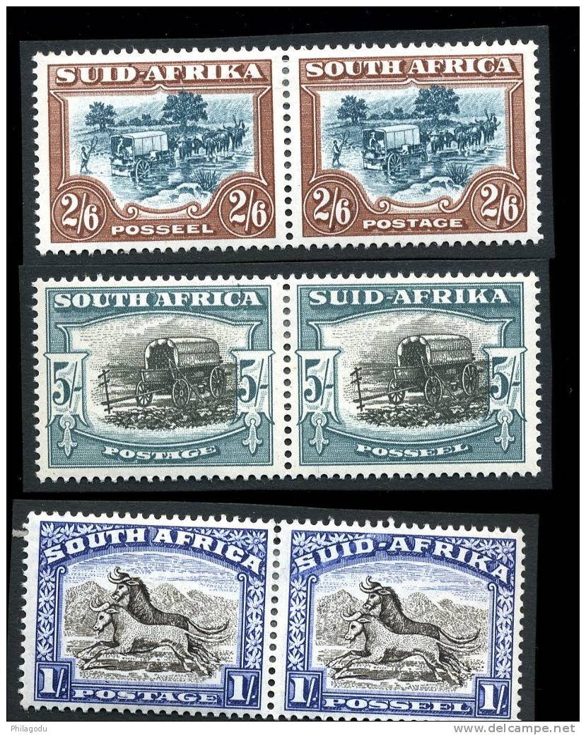 SOUTH AFRICA 1927   Rotogravure     Mint  Hinged And Used  * Ø    YV Entre 44/55 =184/185*  Cv: > 940 Euros - Nuevos