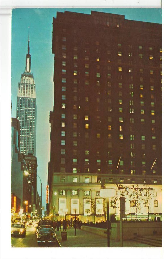 The Statler Hilton At Madison Square Garden, New York City (1973) - Bars, Hotels & Restaurants