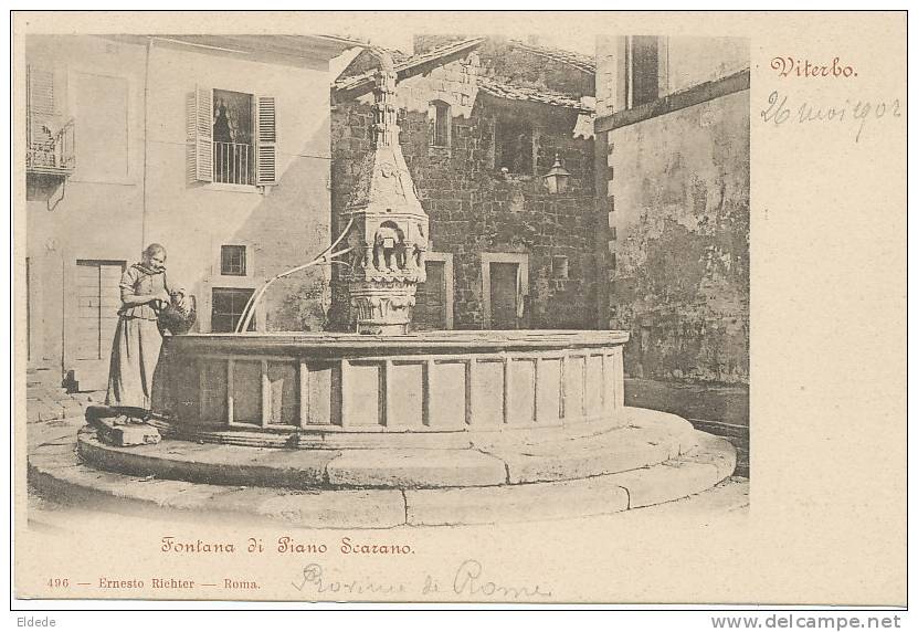 Viterbo Fontana Di Piano Scarano 496 Richter Roma - Viterbo