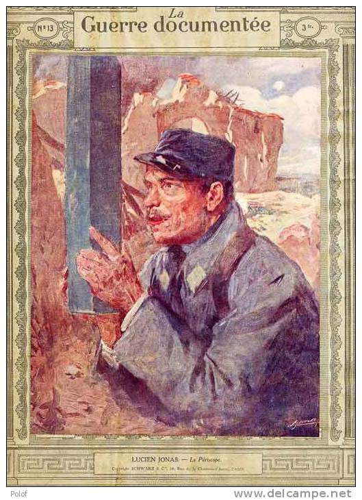 La Guerre Documentee 1914 - 1915 N° 13- Tableau De Lucien Jonas - Le Periscope    (GF5) - 1914-18