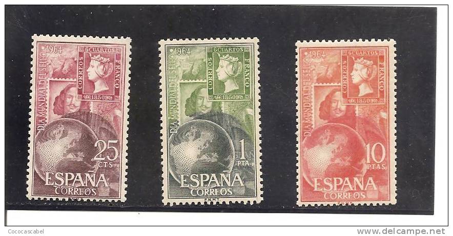 España/Spain-(MH/*) - Edifil  1595-97  - Yvert  1247-49. - Nuevos