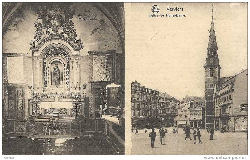 VERVIERS  : Eglise De Notre-Dame - Edirion Richel Soeurs, 49, Rue Du Collège, Verviers - Verviers