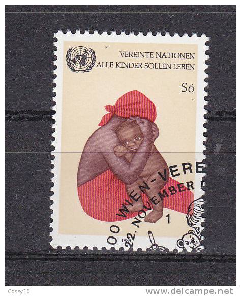 NATIONS  UNIES  VIENNE   1985  N° 54   OBLITERE - Oblitérés