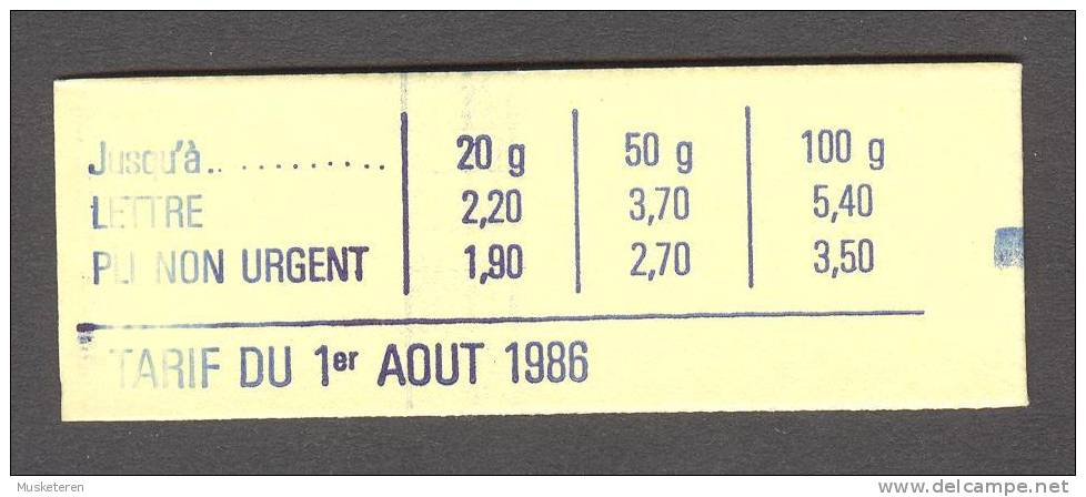 France 1987 Markenheftchen Booklet MH-MiNr. 9    10 Fr. Marianne Liberté MNH** (2 Scans) - Other & Unclassified