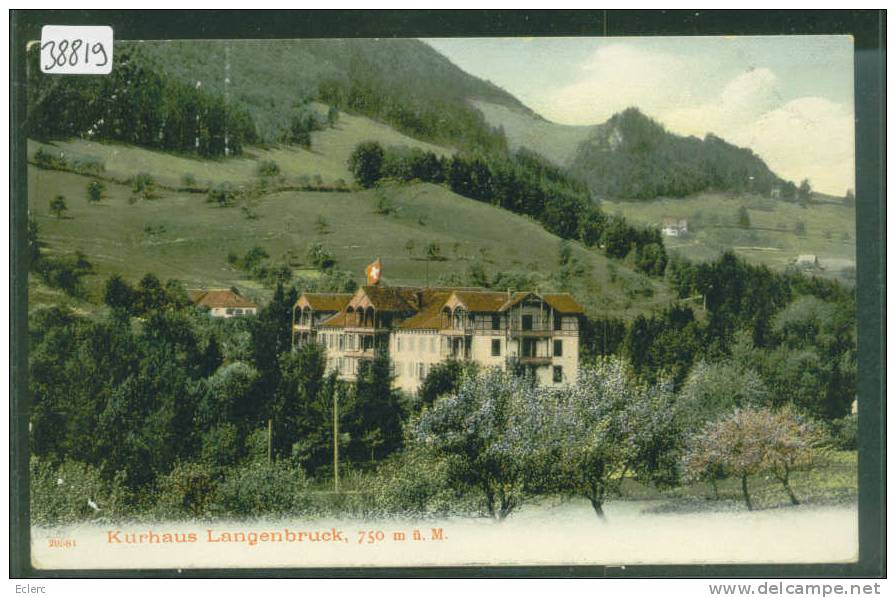 KURHAUS LANGENBRUCK - TB - Langenbruck