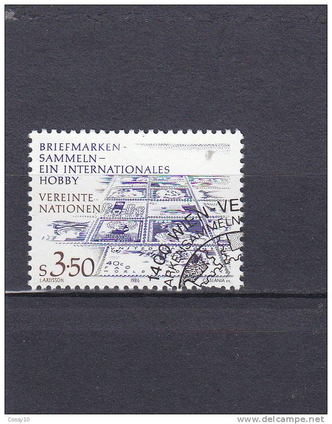 NATIONS  UNIES  VIENNE   1986  N° 60    OBLITERE    CATALOGUE YVERT - Oblitérés