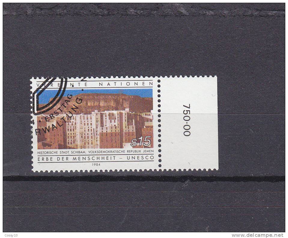 NATIONS  UNIES  VIENNE   1984    N° 42    OBLITERE    CATALOGUE YVERT - Oblitérés