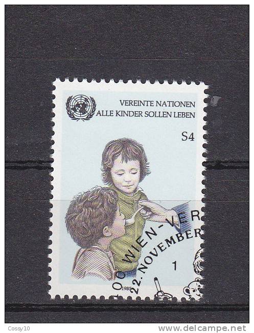 NATIONS  UNIES  VIENNE   1985    N° 53    OBLITERE     CATALOGUE YVERT - Usati