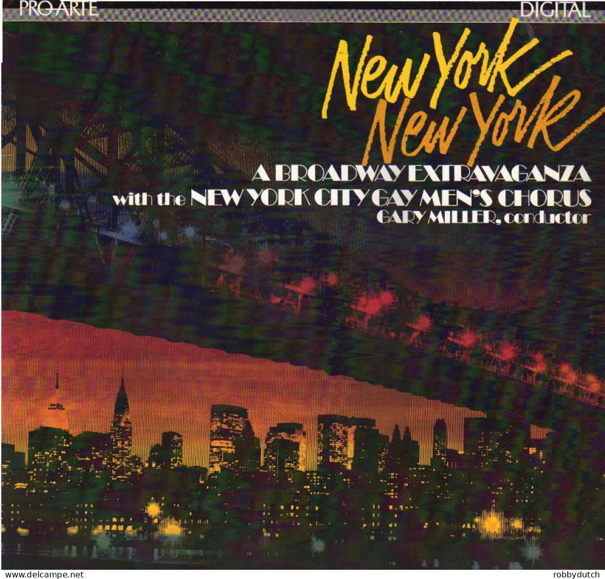 * LP *  NEW YORK CITY GAY MEN'S CHORUS - NEW YORK, NEW YORK (A Broadway Extravaganza) - Musicals